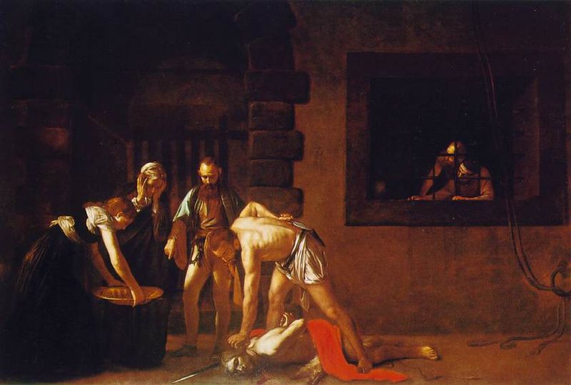  1608 - Decollazione di San Giovanni Battista, Concattedrale, La Valletta